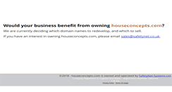 Desktop Screenshot of houseconcepts.com